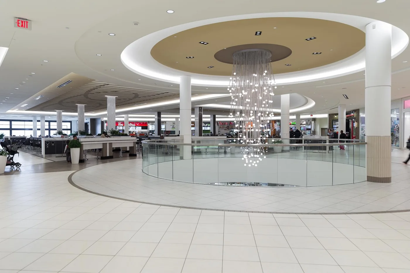 Rotunda with chandelier